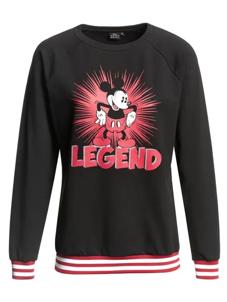 Толстовка Disney Mickey & Minnie Mouse Mickey Mouse Legend, черный