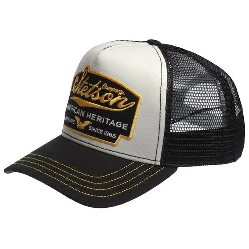Бейсболка с сеточкой STETSON 7751103 TRUCKER CAP AMERICAN HERITAGE, размер ONE
