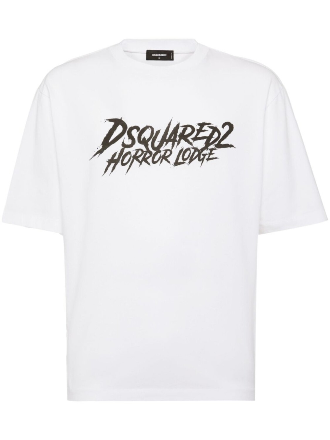 Dsquared2 футболка из хлопка с логотипом, белый