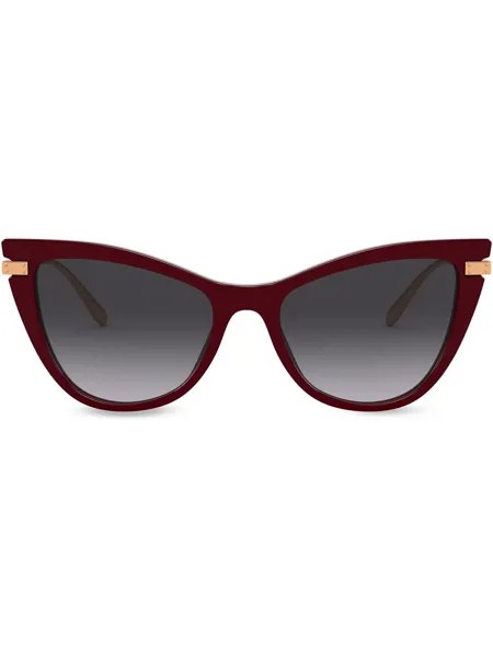 Dolce & Gabbana Eyewear солнцезащитные очки в оправе 'кошачий глаз'