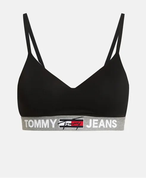 Бюстгальтер с формованной чашкой Tommy Jeans, черный