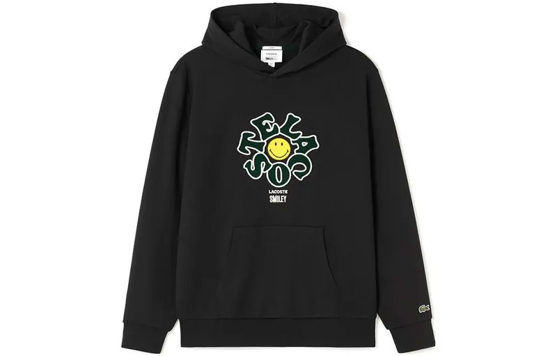 LACOSTE Толстовка унисекс, цвет Black