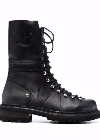 Dsquared2 ботинки с нашивкой-логотипом