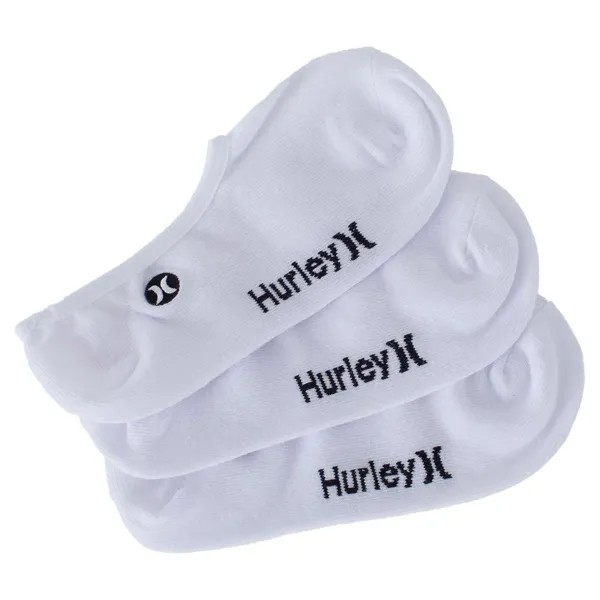 Носки Hurley H2O Dri No Show 3 шт, белый