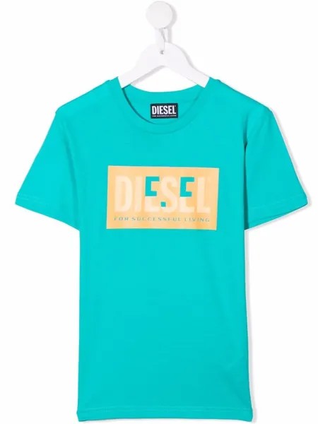 Diesel Kids футболка с логотипом