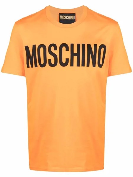 Moschino футболка с логотипом