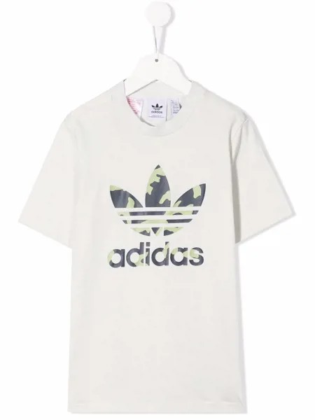 Adidas Kids футболка с логотипом