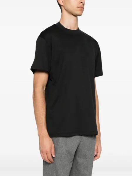 Lardini футболка с логотипом, черный