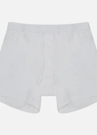 Мужские трусы Comme des Garcons SHIRT Forever Two Button Boxer, цвет белый, размер L