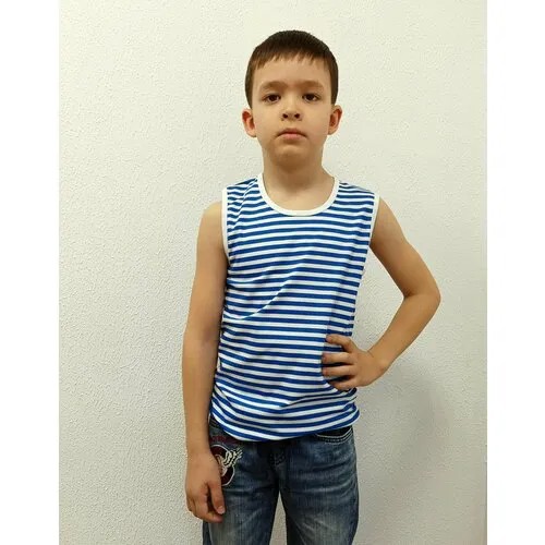 Майка Камелия, хлопок, размер 98,104-52, белый
