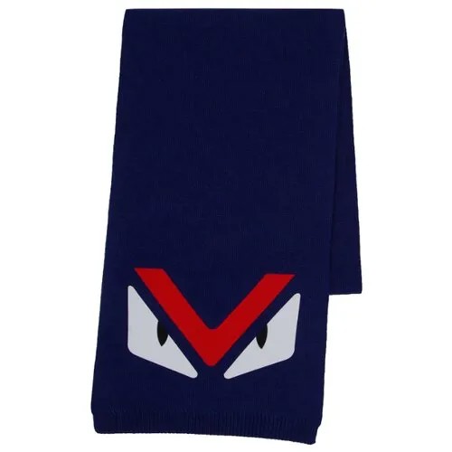 Шарф FENDI синий