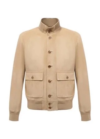 Замшевый бомбер Ralph Lauren