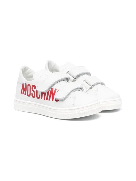 Moschino Kids кроссовки с логотипом