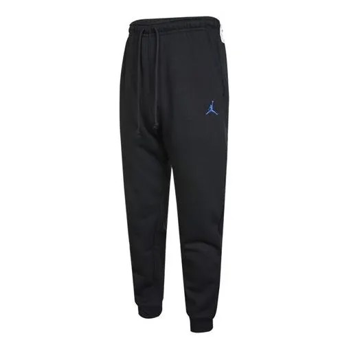 Спортивные штаны Men's Air Jordan Solid Color Logo Casual Bundle Feet Knit Sports Pants/Trousers/Joggers Black, мультиколор