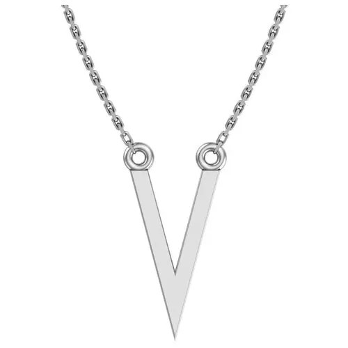 Серебряное колье 3121119-00245 45