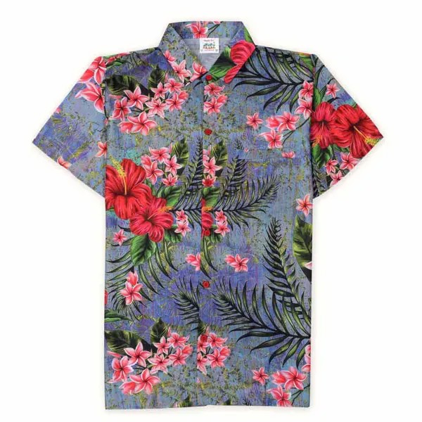 Рубашка Happy Bay The flower power hawaiian, разноцветный