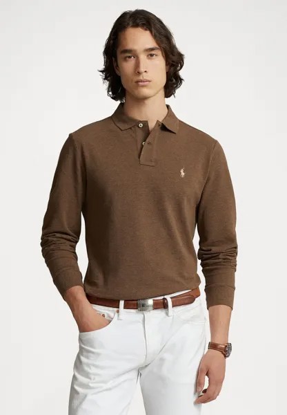 Рубашка-поло CUSTOM SLIM FIT Polo Ralph Lauren, кедровый вереск