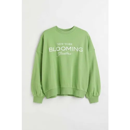 Свитер H&M, размер L, зеленый