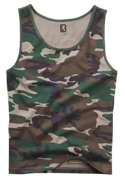 Футболка Brandit Tank Tops, цвет woodland