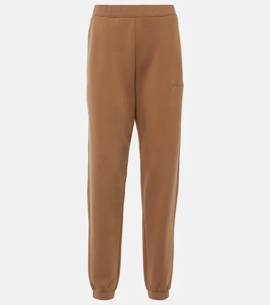 Спортивные брюки из хлопкового джерси 'S Max Mara, бежевый