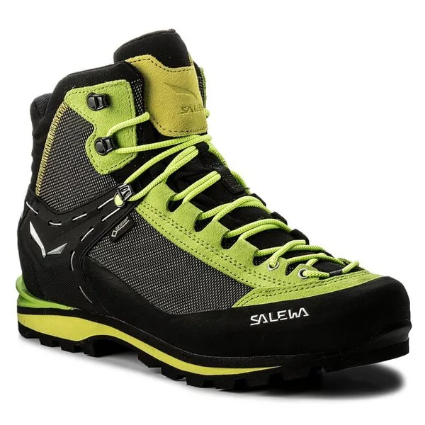Трекинговые ботинки Salewa CrowGtx GORE-TEX, зеленый/черный
