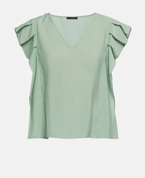Рубашка блузка Sisley, лаймовый