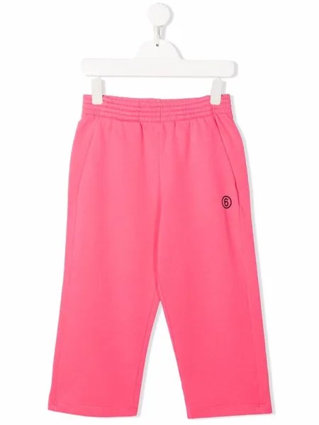 MM6 Maison Margiela Kids спортивные брюки с эластичным поясом