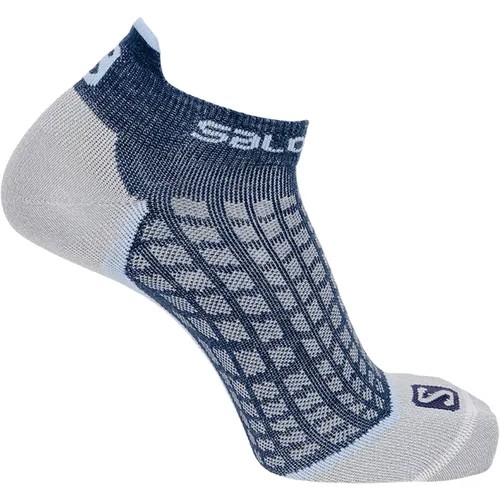 Носки Salomon ULTRA LOW, размер M, синий/серый