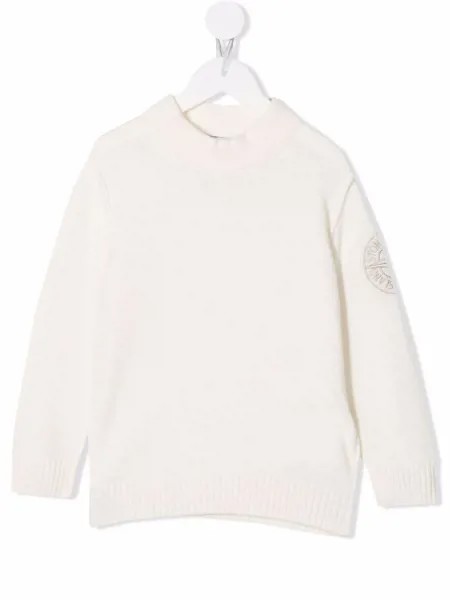 Stone Island Junior джемпер с вышитым логотипом