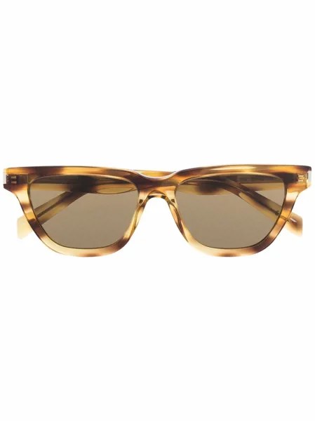 Saint Laurent Eyewear солнцезащитные очки в квадратной оправе