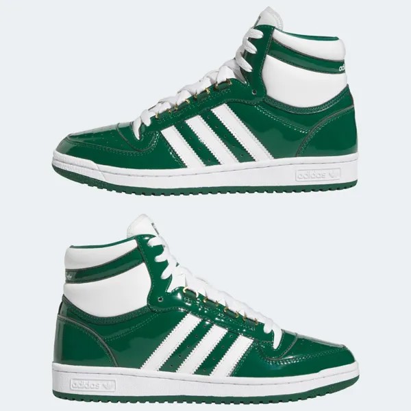 [FZ6192] Мужские кроссовки Adidas Originals Top Ten RB зеленого/белого цвета *НОВИНКА*