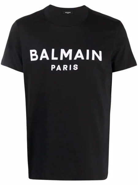 Balmain футболка с логотипом