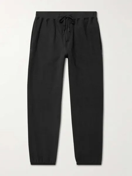 Зауженные спортивные брюки из переработанного флиса стрейч LULULEMON, черный
