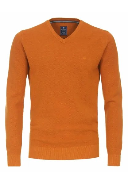 Вязаный свитер MIT V-AUSSCHNITT Redmond, цвет gelb messing