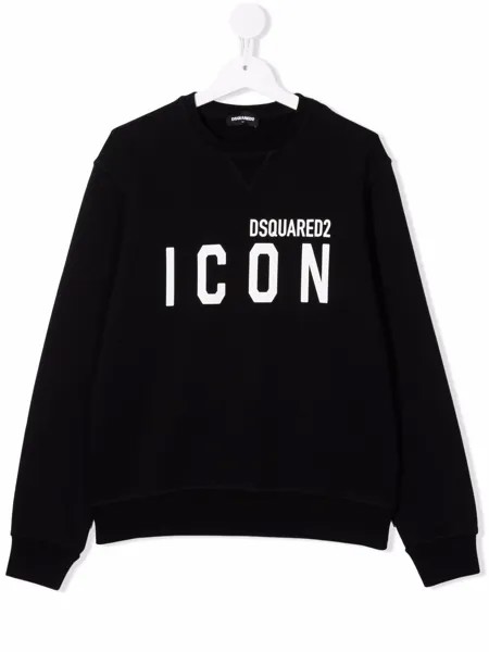 Dsquared2 Kids толстовка с принтом Icon
