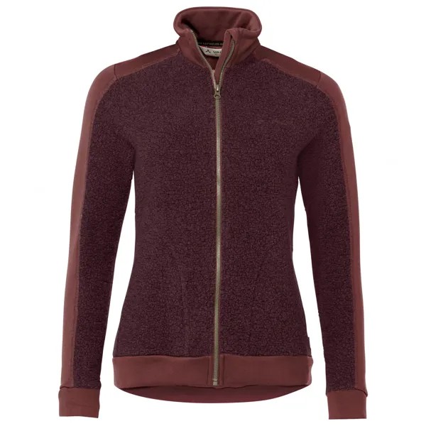 Флисовая жилетка Vaude Women's Skomer Wool Fleece, цвет Dark Cherry