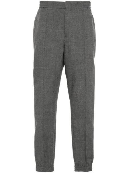 Paul Smith шерстяные брюки по фигуре, серый