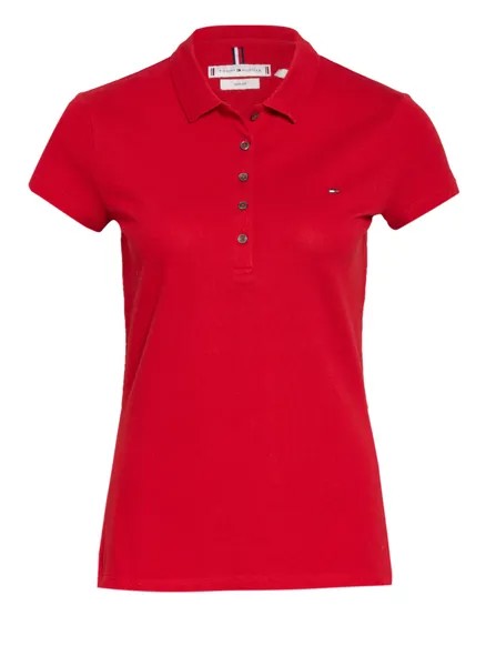 Рубашка поло TOMMY HILFIGER Piqué NEW CHIARA, красный