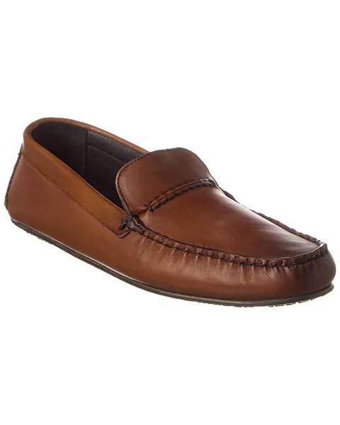 Замшевые лоферы Allen Edmonds Super Sport, коричневый