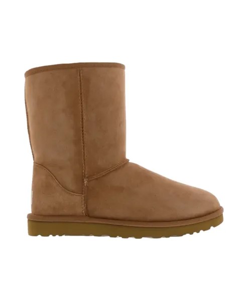 Классические короткие каштановые сапоги Ugg, бежевый