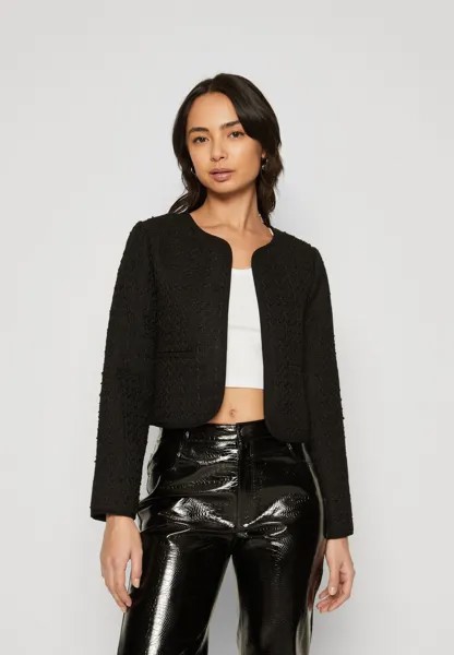 Блейзер Onlfargo Boucle Short Jacket ONLY Petite, черный