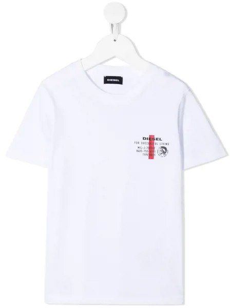 Diesel Kids футболка с логотипом