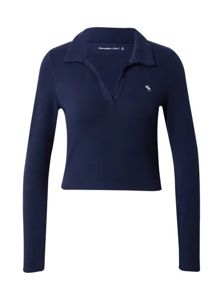 Поло Abercrombie & Fitch, темно-синий