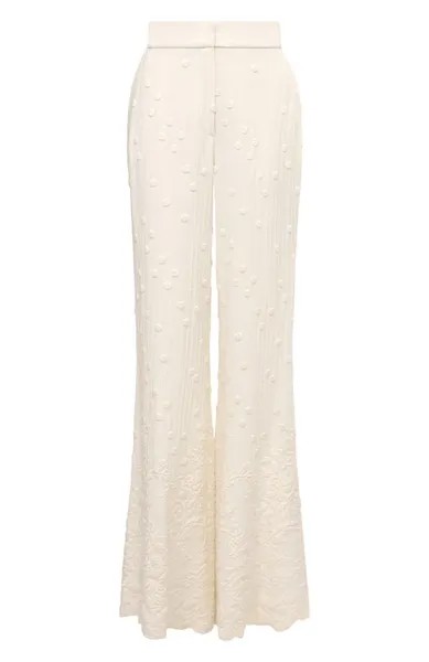 Брюки из хлопка и вискозы Elie Saab