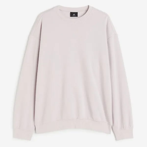Свитшот H&M Relaxed Fit, розовый