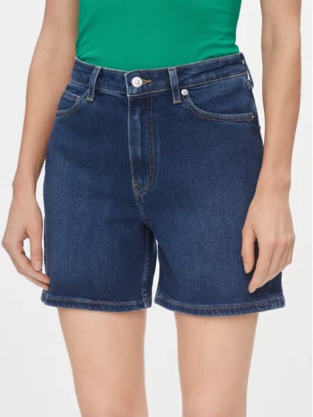 Джинсовые шорты узкого кроя Tommy Hilfiger, синий