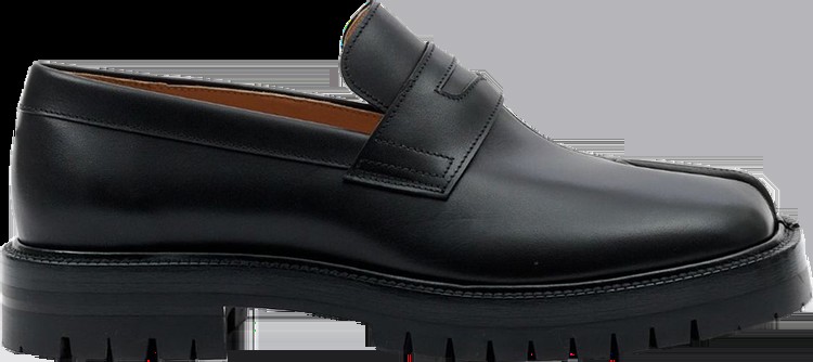 Кроссовки Maison Margiela Tabi Loafers 'Black', черный