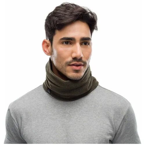 Снуд Buff Neckwarmer Polar Grey Htr,22х20 см, one size, зелeный