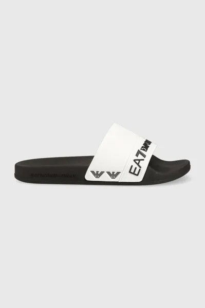 Шлепанцы XCP011 XK277 A120 EA7 Emporio Armani, белый