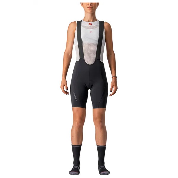 Велосипедные шорты Castelli Women's Velocissima 3 Bibshort, цвет Black/Black
